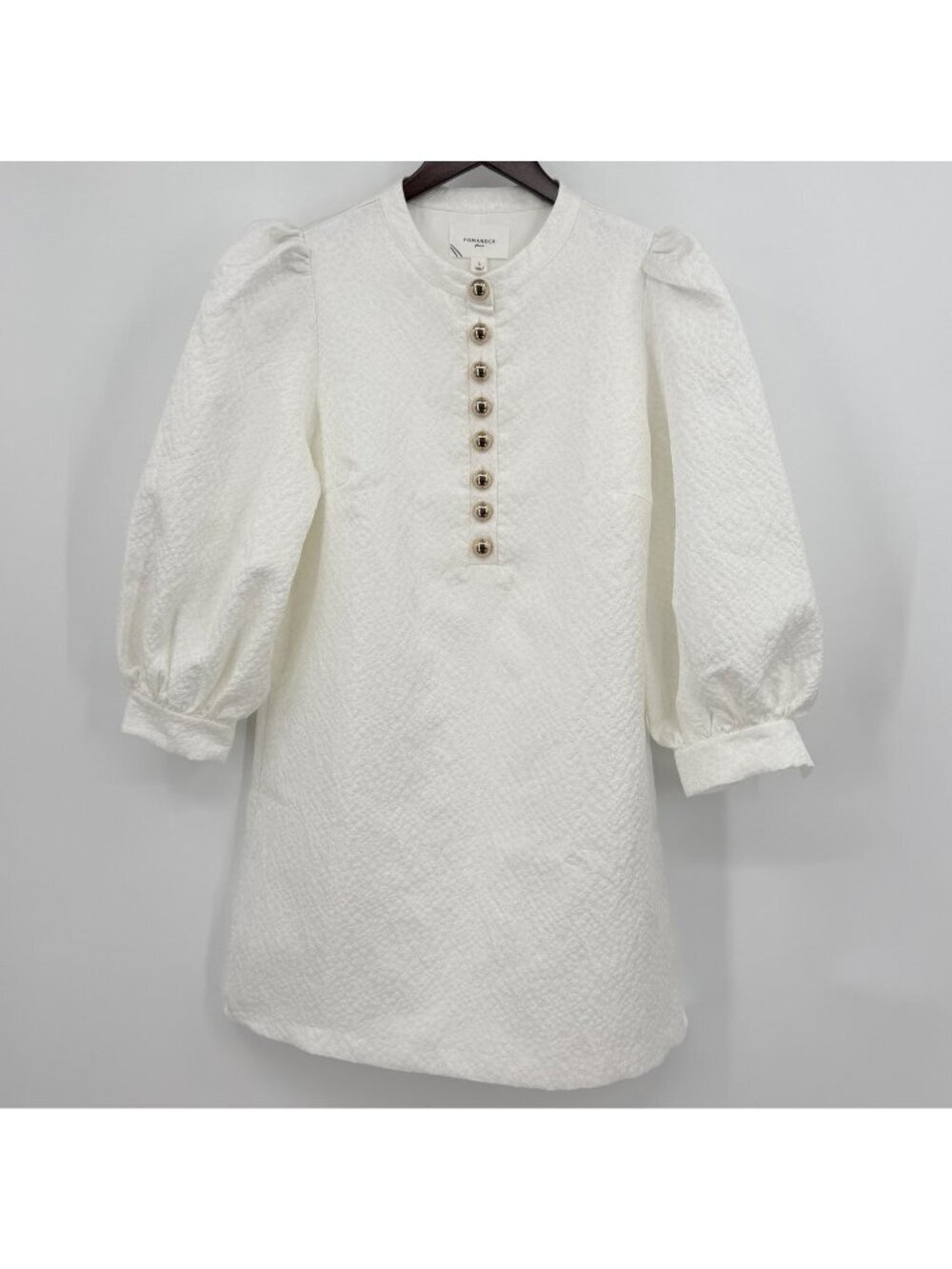 Pomander Place by Tuckernuck Women's White Jacquard Samantha Dress size L Large